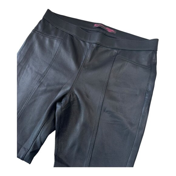 NO BOUNDARIES Women SZ XXL(19) Black Coating Skinny Jegging Pant Pull On Stretch - Picture 9 of 12